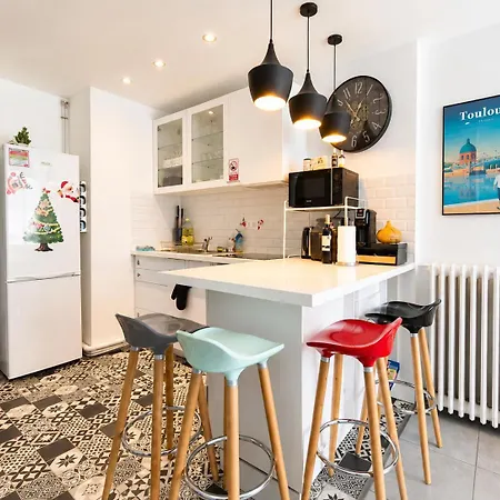 Appartement T3 Lumineux, Hyper-centre Toulouse, Metro Saint-cyprien, Netflix & Youtube Premium