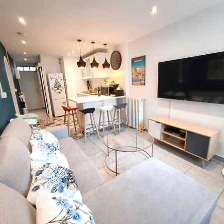 T3 Lumineux, Hyper-centre Toulouse, Metro Saint-cyprien, Netflix & Youtube Premium 圖盧茲